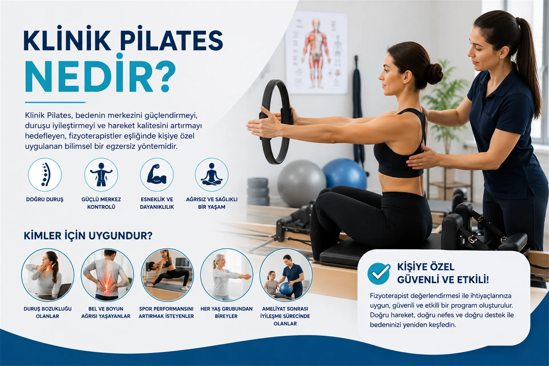 Klinik Pilates Nedir? Kimler İçin Uygundur?