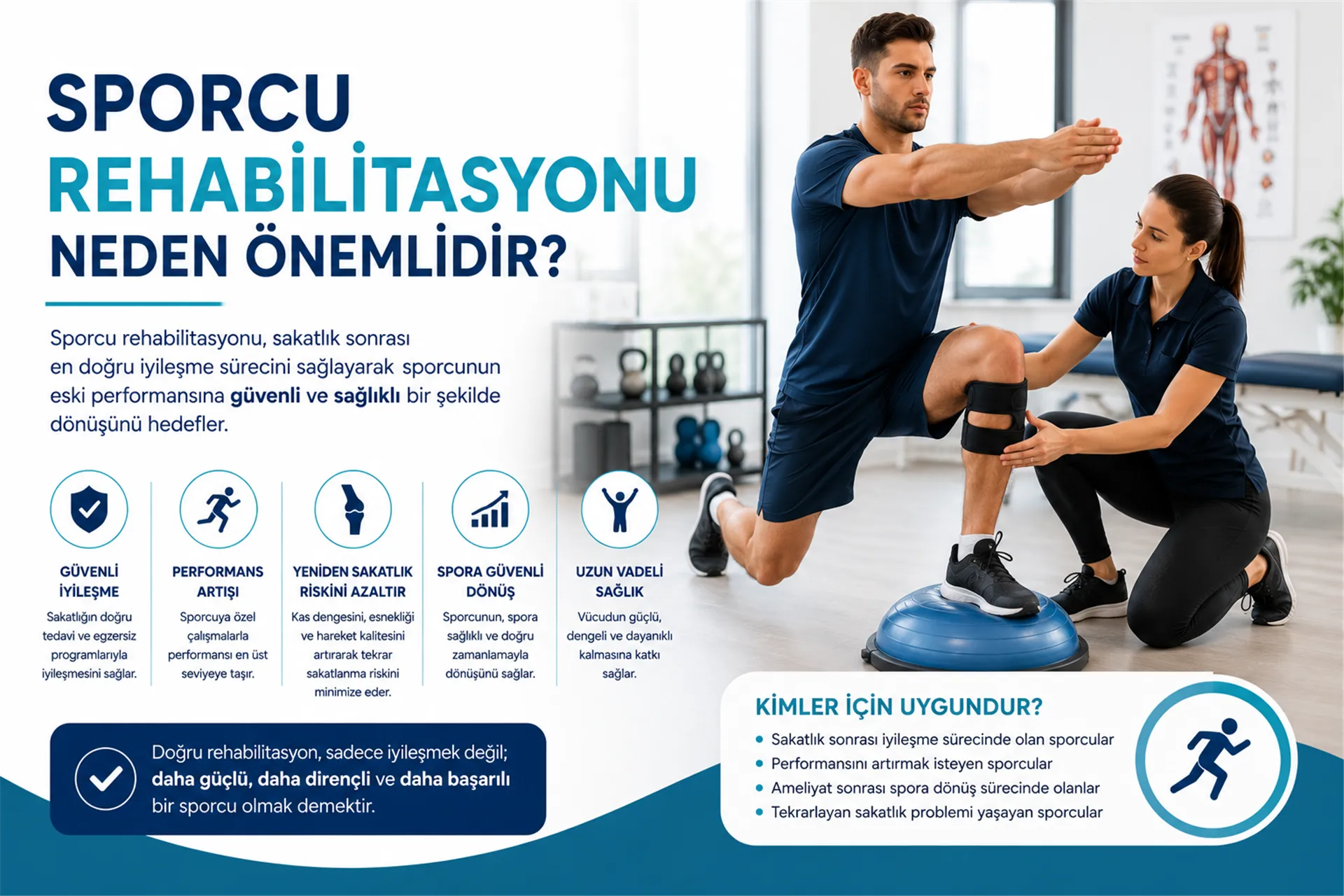 Sporcu Rehabilitasyonu Neden Önemlidir?